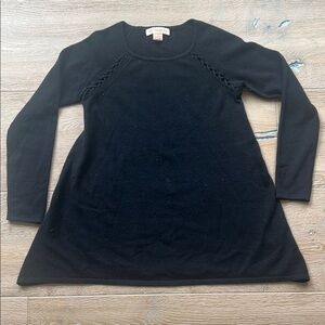 Wythe NY Braided Shoulder Cashmere Sweater